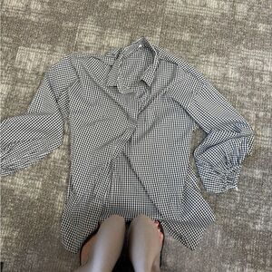 Classic Checkered Blouse